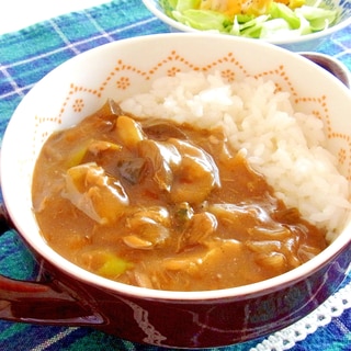 さば缶で簡単！さば茄子カレー